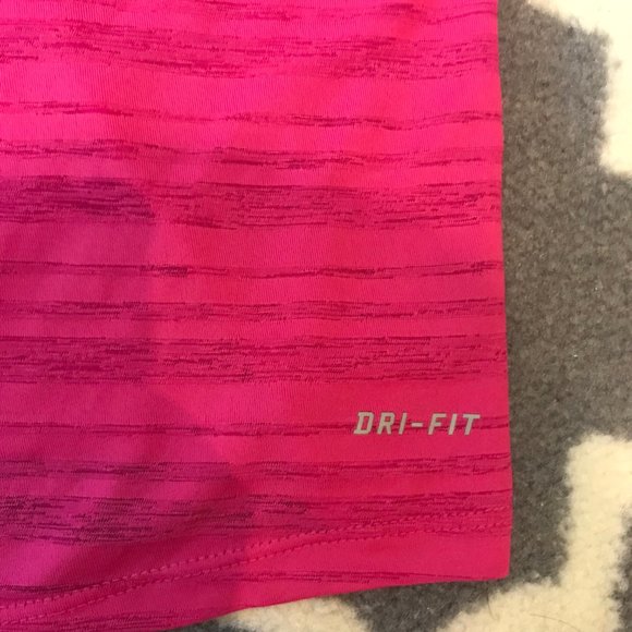 Nike Workout Tank Pink with Criss-Cross Sz S - Picture 5 of 6